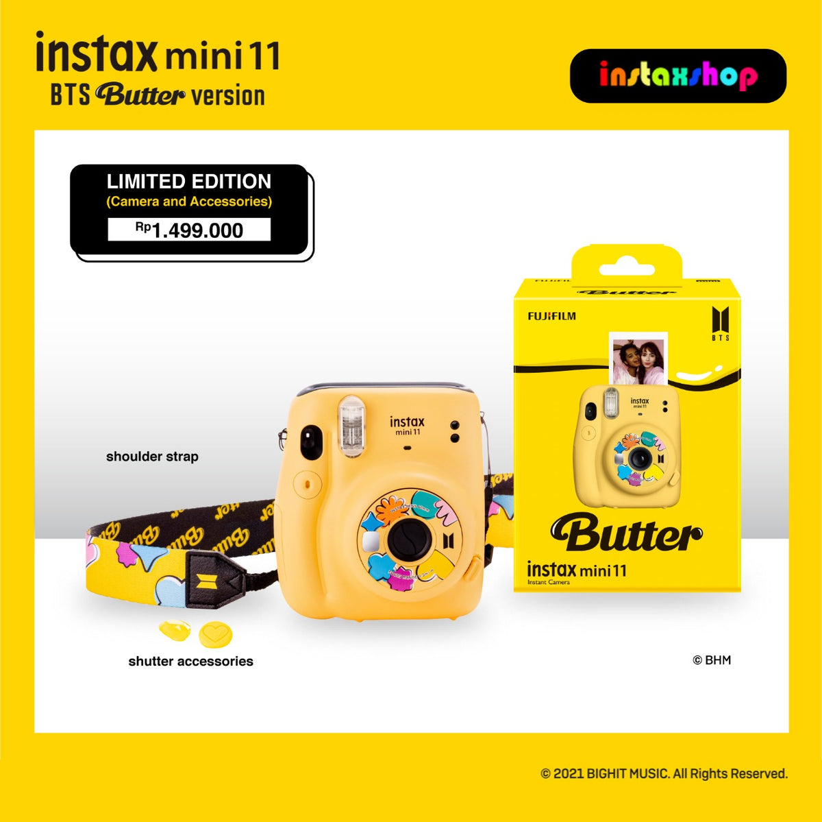 BTS Butter instax mini 11おまけ付きFUJIFILM ニュース ｜ BTS JAPAN OFFICIAL FANCLUB
