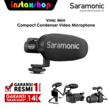 Load image into Gallery viewer, Saramonic Vmic Mini Shotgun Mic for Mirrorless DSLR and Smartphone