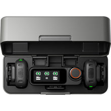 Load image into Gallery viewer, DJI Mic 3 Mic3 2TX + 1RX + Charging case Compact Wireless Microphone System Recorder for Camera Smartphone