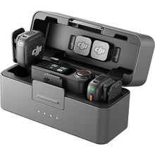Load image into Gallery viewer, DJI Mic 3 Mic3 2TX + 1RX + Charging case Compact Wireless Microphone System Recorder for Camera Smartphone