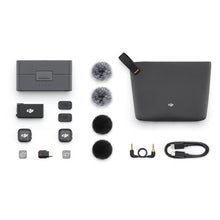 Load image into Gallery viewer, DJI Mic 3 Mic3 2TX + 1RX + Charging case Compact Wireless Microphone System Recorder for Camera Smartphone