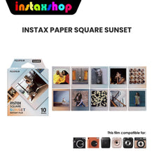 Load image into Gallery viewer, INSTAXSHOP Fujifilm Instax Square Paper Sunset Film