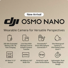 Load image into Gallery viewer, DJI Osmo Nano Tiny Action Kamera Garansi Resmi