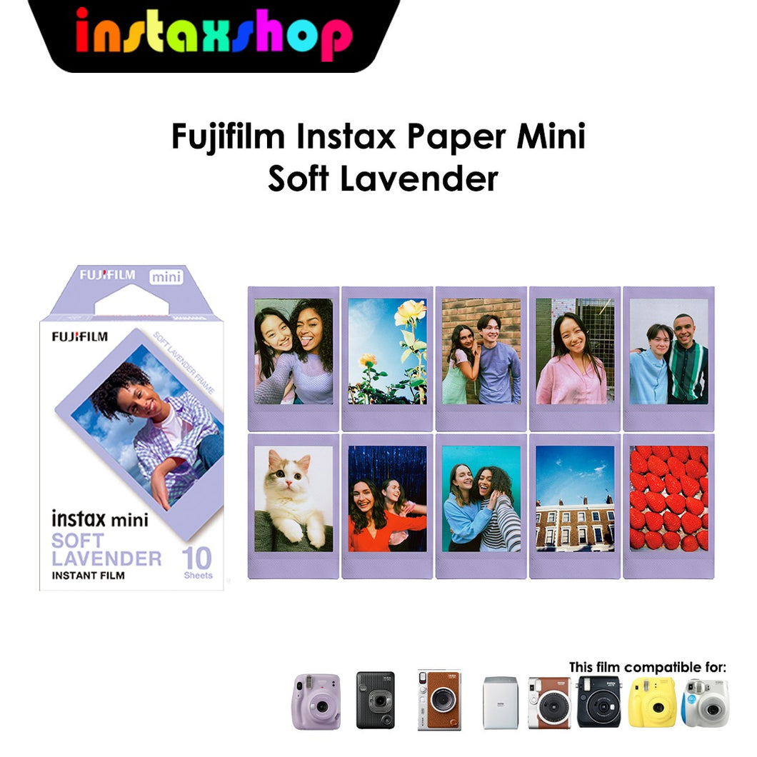Fujifilm Instax Mini Film Soft Lavender
