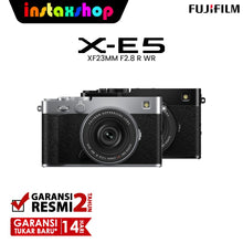 Load image into Gallery viewer, Fujifilm X-E5 XE5 KIT Lensa XF 23mm F2.8 R WR Mirrorless Camera Digital Kamera Garansi Resmi