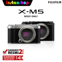 Load image into Gallery viewer, Fujifilm X-M5 XM5 Body Only Mirrorless Kamera Digital Kamera Garansi Resmi