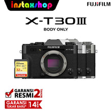 Load image into Gallery viewer, Fujifilm X-T30 III XT30 III Body Only Mirrorless Camera Kamera Mirorrless