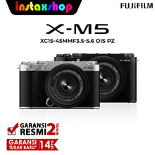 Load image into Gallery viewer, Fujifilm X-M5 XM5 Kit Lens XC 15-45mm Mirrorless Kamera Digital Kamera Garansi Resmi