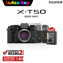 Load image into Gallery viewer, Fujifilm X-T50 XT50 BODY ONLY Kamera Mirrorless Garansi Resmi