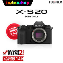 Load image into Gallery viewer, Fujifilm XS20 X-S20 Body Only Kamera Mirrorless Resmi