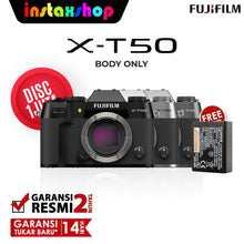 Load image into Gallery viewer, Fujifilm X-T50 XT50 BODY ONLY Kamera Mirrorless Garansi Resmi