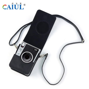 Leather Bag Pouch VERTICAL Instax Mini EVO Tas Kamera