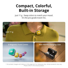 Load image into Gallery viewer, INSTAXSHOP DJI Mic Mini 2 MicMini2 Wireless Microphone Compact