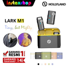 Load image into Gallery viewer, Hollyland Lark M1 Dual Wireless Microphone Lavalier Garansi Resmi