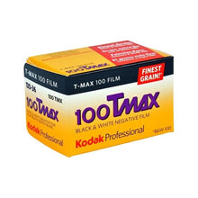 Load image into Gallery viewer, Roll Film Kodak Black &amp; White Tmax Asa100 35mm