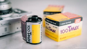 Roll Film Kodak Black & White Tmax Asa100 35mm