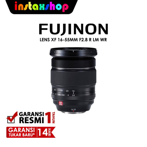 Fujifilm Fujinon Lensa XF 16-55mm F2.8R LM WR - Hitam