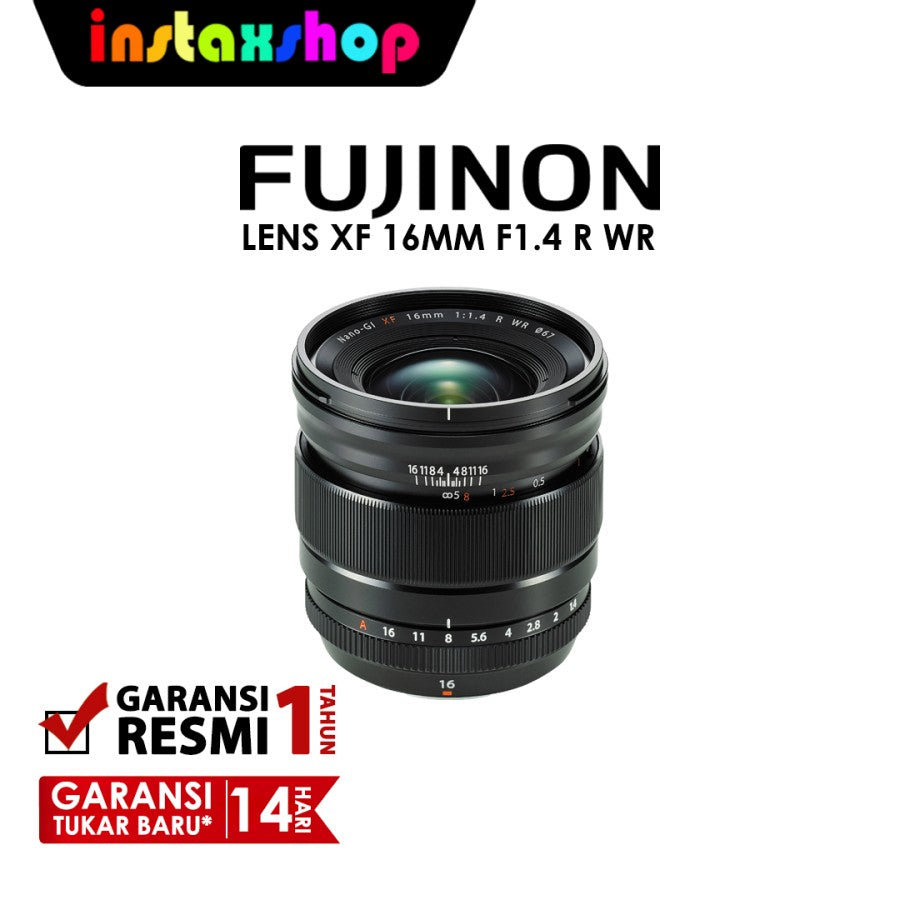 Fujifilm Fujinon Lensa Kamera XF16MM F1.4
