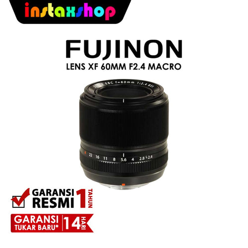 Fujifilm Fujinon Lensa Kamera XF 60MM F2.4 MACRO
