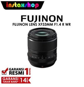 Fujifilm XF 33mm f1.4 R LM WR Fujinon Fuji XF33mm f/1.4 Lensa Kamera