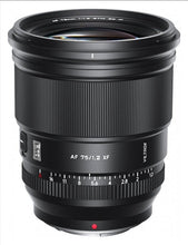 Load image into Gallery viewer, Viltrox Lensa 75mm F1.2 Auto Focus PRO Prime Lens for Fujifilm X-Mount