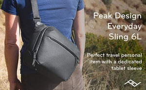 Peak Design Everyday Sling  6L V2 Waist Bag Cross Body
