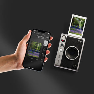 Fujifilm Instax MINI EVO Hybrid Instant Camera and Printer Smartphone