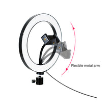 Load image into Gallery viewer, RING LIGHT LED COSTA RK43 20CM Lampu MultiColor Make Up Vlog Ringlight