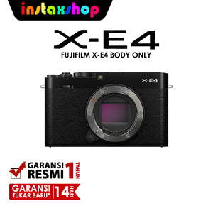 Fujifilm X-E4 XE4 Body Only Kamera Mirorless Garansi Resmi FFID