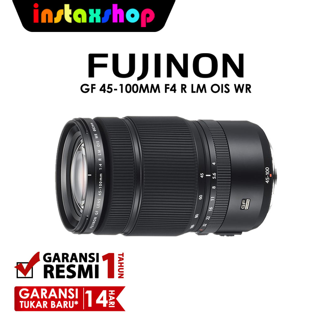Fujifilm Fujinon Lensa GF 45-100mm f/4 R LM OIS WR