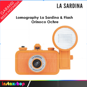 Lomography La Sardina & Flash - Orinoco Ochre