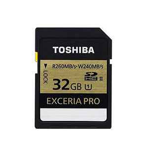 Toshiba Exceria PRO SDHC UHS-II Card - 32G (R270/W260)