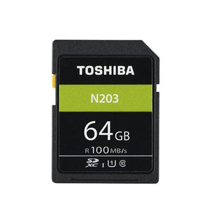 Toshiba Exceria N203 SDHC UHS-I Card CL10 - 64G (R100)