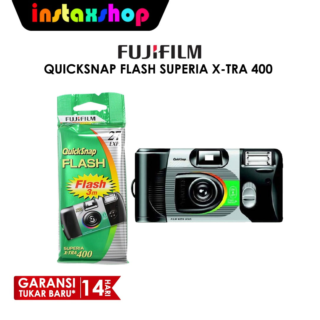 Fujifilm Disposable Camera QuickSnap Flash Iso 400 27exp