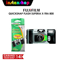 Load image into Gallery viewer, Fujifilm Disposable Camera QuickSnap Flash Iso 800 - 27exp