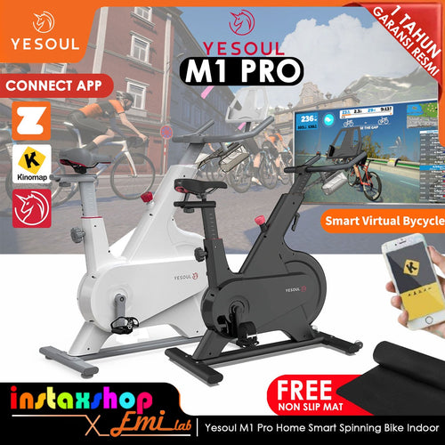 Yesoul M1 Pro Home Smart Spinning Bike Indoor Sepeda Fitness RESMI