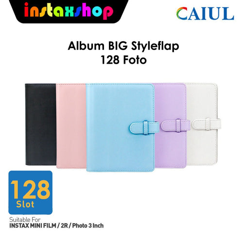 Album BIG Styleflap 128 Foto Size 2R Fujifilm Instax 40/11/ 9/ 8/ 90/ SP2