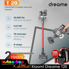 Load image into Gallery viewer, Xiaomi Dreame T20 Handheld Cordless Vacuum Cleaner 25kPa Penyedot Debu