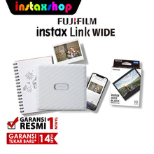 Load image into Gallery viewer, Fujifilm Instax Link Wide Printer Wide Instant Printer With Package