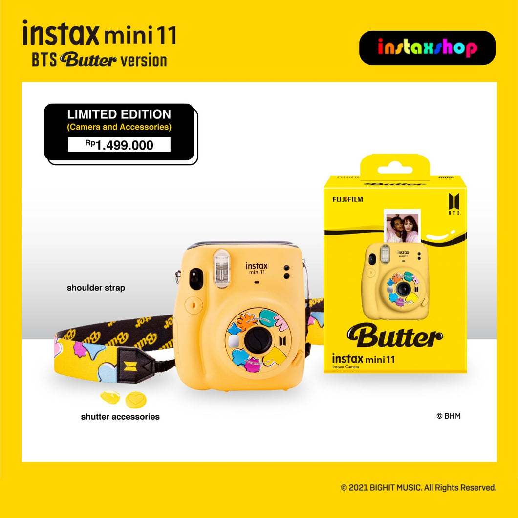 Instax Mini 11 BTS Butter Version