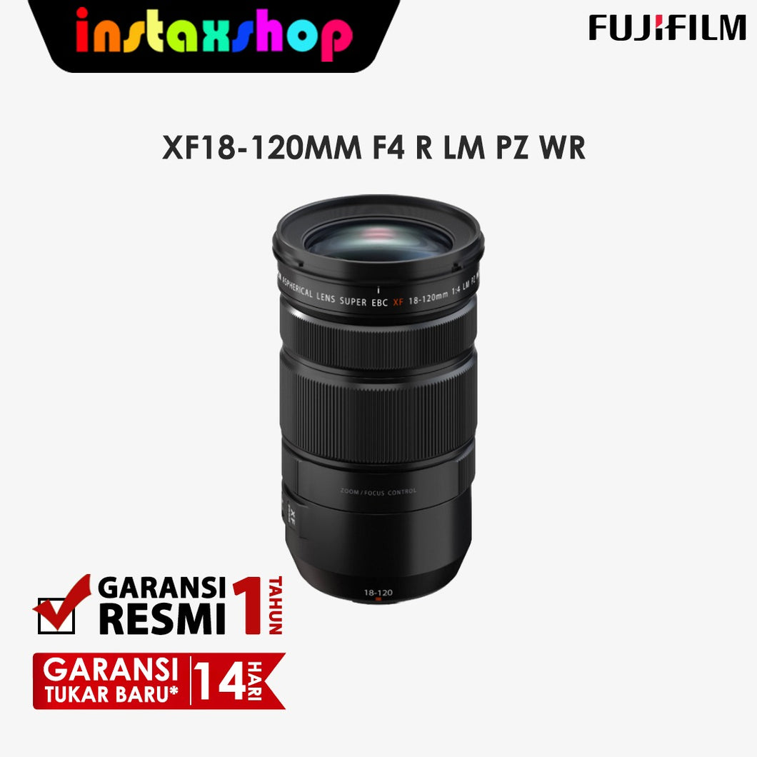 Fujifilm Fujinon LENS XF 18-120mm f/4 LM PZ WR Fujifilm Lensa Garansi Resmi