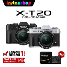 Load image into Gallery viewer, Fujifilm Digital Camera Mirrorless X-T20 Xt20 Kit Lensa XF18-55MM