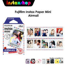 Load image into Gallery viewer, Fujifilm Instax Mini Paper AirMail