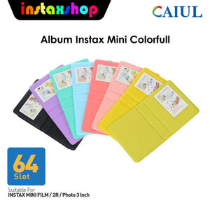 Album Instax Colorfull isi 64 foto / Album Foto