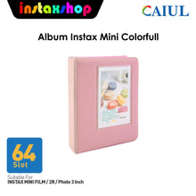 Load image into Gallery viewer, Album Instax Colorfull isi 64 foto / Album Foto