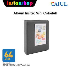 Album Instax Colorfull isi 64 foto / Album Foto