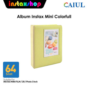 Album Instax Colorfull isi 64 foto / Album Foto