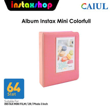 Load image into Gallery viewer, Album Instax Colorfull isi 64 foto / Album Foto