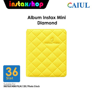 Album Instax Mini Diamon Colorfull isi 36 foto / Album Foto - Blue