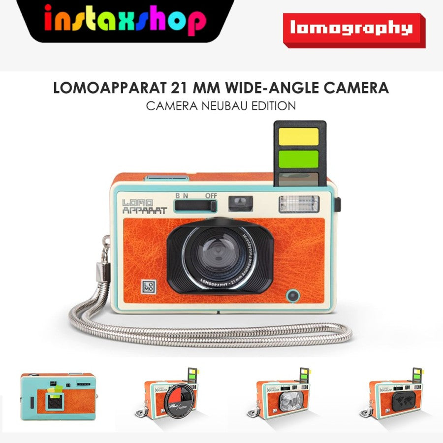 Lomography LomoApparat 21mm Wideangle Camera Neubau EditionAnalog 35mm